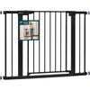 Barriere de securite a pression sans percage Largeur 103-110cm Metal noir - vuunut.com