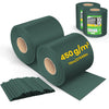 Brise vue occultant PVC 450g/m2 19cm x 140m Vert - vuunut.com