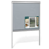 Store moustiquaire pour fenetre enroulable et recoupable en pvc L130 x H160 cm Blanc - vuunut.com