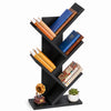 Bibliotheque Arbre etagere a Livres 30x16x60cm Noir - vuunut.com