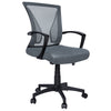 Fauteuil de Bureau Ergonomique pivotant avec dossier toile respirant Gris - vuunut.com