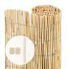 Canisse en roseau naturel Brise vue avec attaches de fixation 100x300cm - vuunut.com