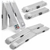 Rampe de chargement pliable  Lot de 2 pcs en acier galvanise 180cm - vuunut.com