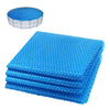 Bache a bulle piscine 120 microns ronde decoupable Ø457cm bleu - vuunut.com