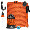 Tuyau d’Arrosage Extensible 45m avec Accessoires orange - vuunut.com