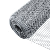Grillage a poule avec fils 25mm en acier galvanise 1x50M - vuunut.com