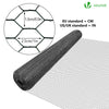 Grillage a poule avec fils 13mm en PVC gaine gris 1x50M - vuunut.com