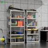 Lot de 2 etageres de rangement renforcees charge extra lourde 5 niveaux 180x90x40cm - vuunut.com