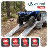 Lot de 2 rampe de chargement 160cm en acier galvanise - vuunut.com
