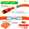 Tuyau d’Arrosage Extensible 15m avec Accessoires orange - vuunut.com