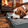 Matelas panier pour chien avec tapis gel rafraichissant amovible 90x68cm - vuunut.com