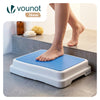 Marche pied antiderapant salle de bain empilable 50x40x10cm PP EVA bleu - vuunut.com