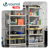 Etagères de rangement charge lourde robuste à 5 niveaux 90x40x180cm - vuunut.com