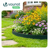 Bordure de jardin plastique flexible 20m avec piquets vert - vuunut.com