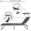Transat pare soleil Lot de 2 pcs Gris - vuunut.com