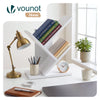 Bibliotheque Arbre etagere a Livres 30x16x40.5cm Blanc - vuunut.com