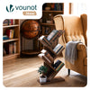 Bibliotheque Arbre etagere a Livres 30x16x60cm Marron Rustique - vuunut.com