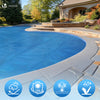 Bache a bulle piscine 120 microns rectangulaire decoupable 300x200cm bleu - vuunut.com