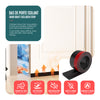 Bas de porte isolant coupe froid 500 cm noir - vuunut.com