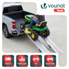 Rampe de chargement pliable  Lot de 2 pcs en acier galvanise 180cm - vuunut.com