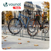 Ratelier range velo acier mural et sol 6 vélos - vuunut.com