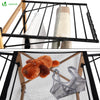 Sechoir a linge etendoir deluxe pliable Grande capacite sechage style bois noir - vuunut.com