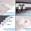 Lot de 7 sac de rangement sous vide Non Tisse XXL gris - vuunut.com
