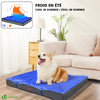 Matelas panier pour chien avec tapis gel rafraichissant amovible 90x68cm - vuunut.com