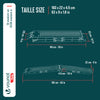 Rampe de chargement pliable Lot de 2 pcs en acier galvanise 160cm - vuunut.com