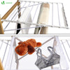 Sechoir a linge etendoir deluxe pliable Grande capacite sechage style bois blanc - vuunut.com