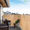 Canisse en roseau naturel Brise vue avec attaches de fixation 100x300cm - vuunut.com