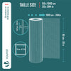 Grillage a maille soude en acier galvanise 13mm fil 0.7mm 0.5x10m metal - vuunut.com