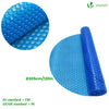 Bache a bulle piscine 120 microns ronde decoupable Ø305cm bleu - vuunut.com