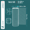 Grillage a maille soude en acier galvanise 13mm fil 0.7mm 0.5x25m metal - vuunut.com