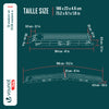 Rampe de chargement pliable  Lot de 2 pcs en acier galvanise 180cm - vuunut.com