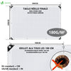 Bâche de Protection en Polyéthylène resistant et impermeable 180g/m² blanche 2x3m - vuunut.com