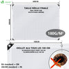 Bâche de Protection en Polyéthylène resistant et impermeable 180g/m² blanche 3x4m - vuunut.com