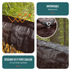 Bâche de Protection en Polyéthylène resistant et impermeable 240g/m² marron 4x8m - vuunut.com