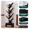 Bibliotheque Arbre etagere a Livres 38x19x113cm Noir - vuunut.com