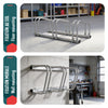 Ratelier range velo acier mural et sol - vuunut.com