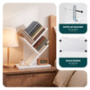 Bibliotheque Arbre etagere a Livres 30x16x40.5cm Blanc - vuunut.com