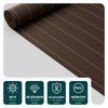 Clôture en canisse PVC 160x500cm imitation osier marron - vuunut.com