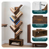 Bibliotheque Arbre etagere a Livres 38x19x113cm Marron Rustique - vuunut.com