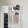 Étendoir à linge mural suspendu pliable Blanc - vuunut.com