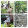 Grillage a poule avec fils 13mm en PVC gaine gris 1x50M - vuunut.com