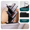 Bibliotheque Arbre etagere a Livres 30x16x60cm Noir - vuunut.com