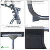 Transat pare soleil Lot de 2 pcs Noir - vuunut.com