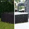 Housse salon de jardin bache de protection 420D 250x250x73cm noire - vuunut.com