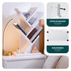 Bibliotheque Arbre etagere a Livres 30x16x60cm Blanc - vuunut.com