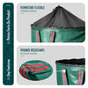 Lot de 3 Sac de Jardin Pop up 100L en Polyéthylène avec Poignées - vuunut.com